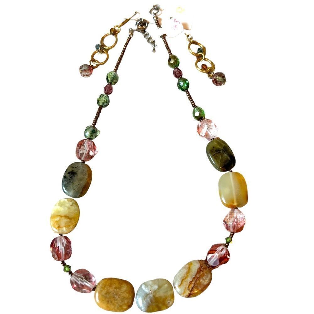 Jack E Ohs Nyc Gemstone Necklace Set